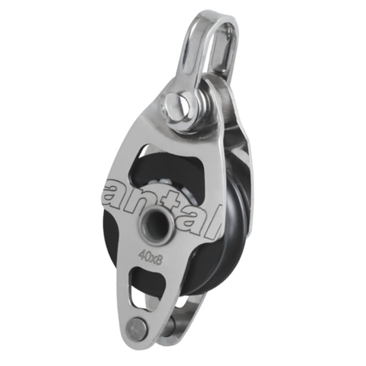 Antal Mini 40x8mm Enkelblock hunsvott, Schackel