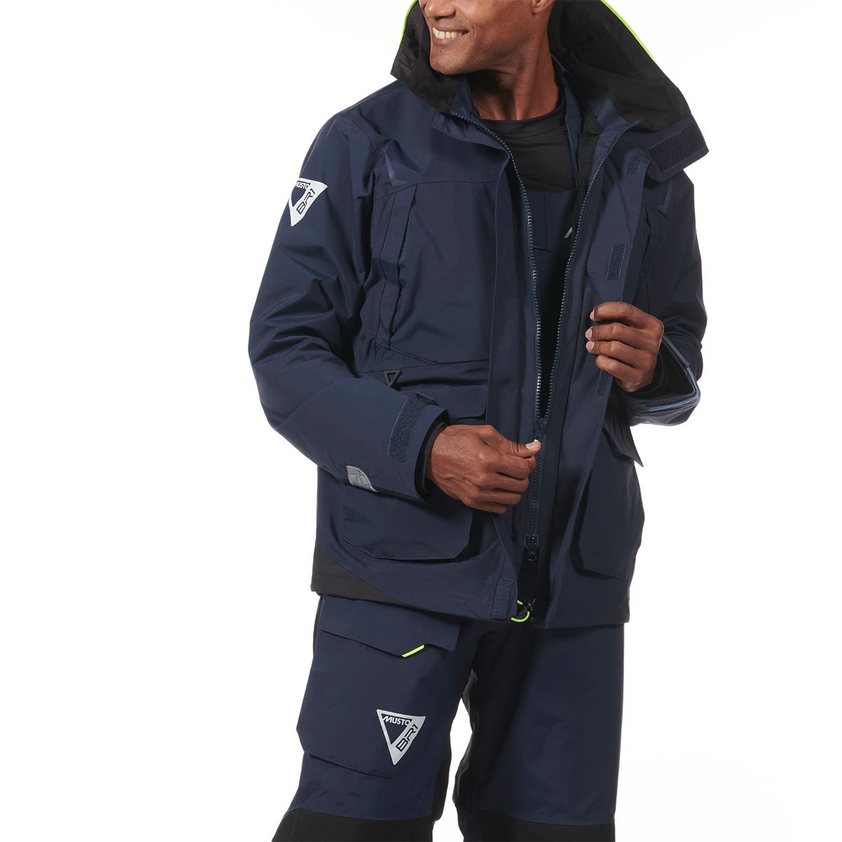 Musto BR1 Inshore Channel Jacka Marinblå