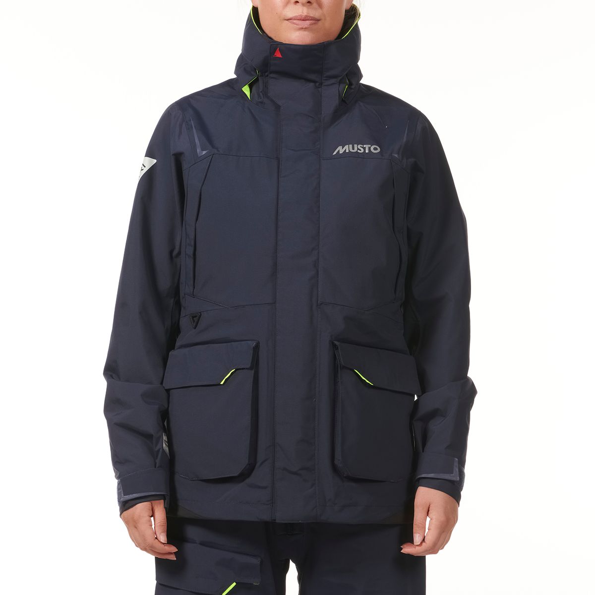 Musto BR1 Inshore Channel Jacka Dam Marinblå