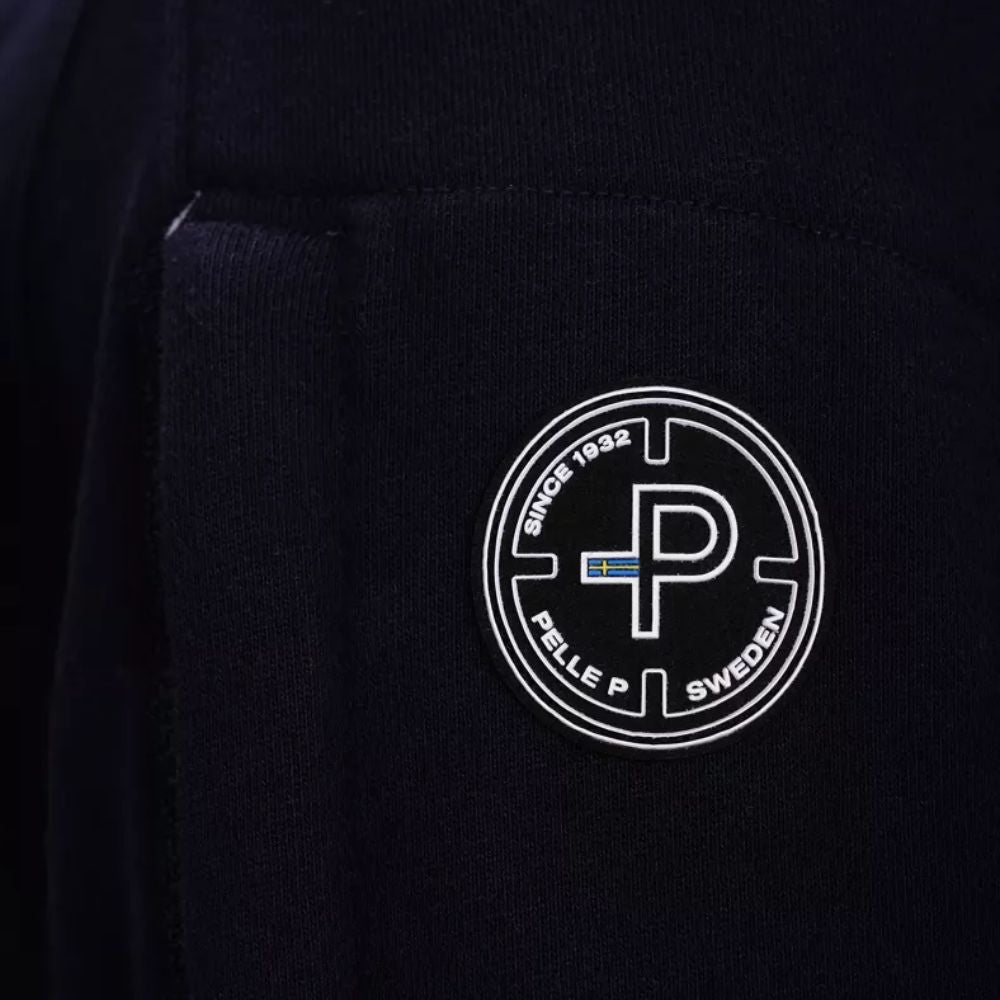 Pelle P Levo Rib Hoodie, Navy