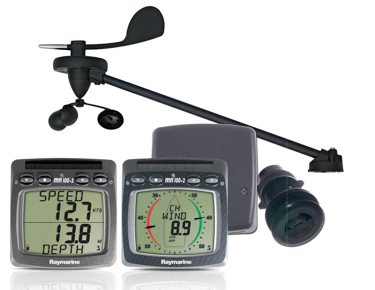 Raymarine (Tacktick) Micronet Trådlöst Vind, Fart & Djup system, Triducer