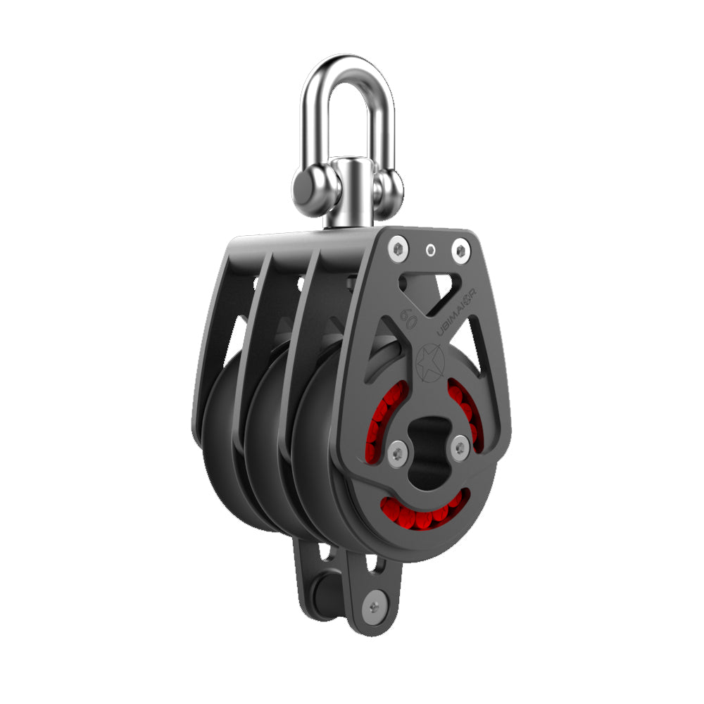 UBI Maior Regata Trippelblock Hunsvott Low Load 80mm
