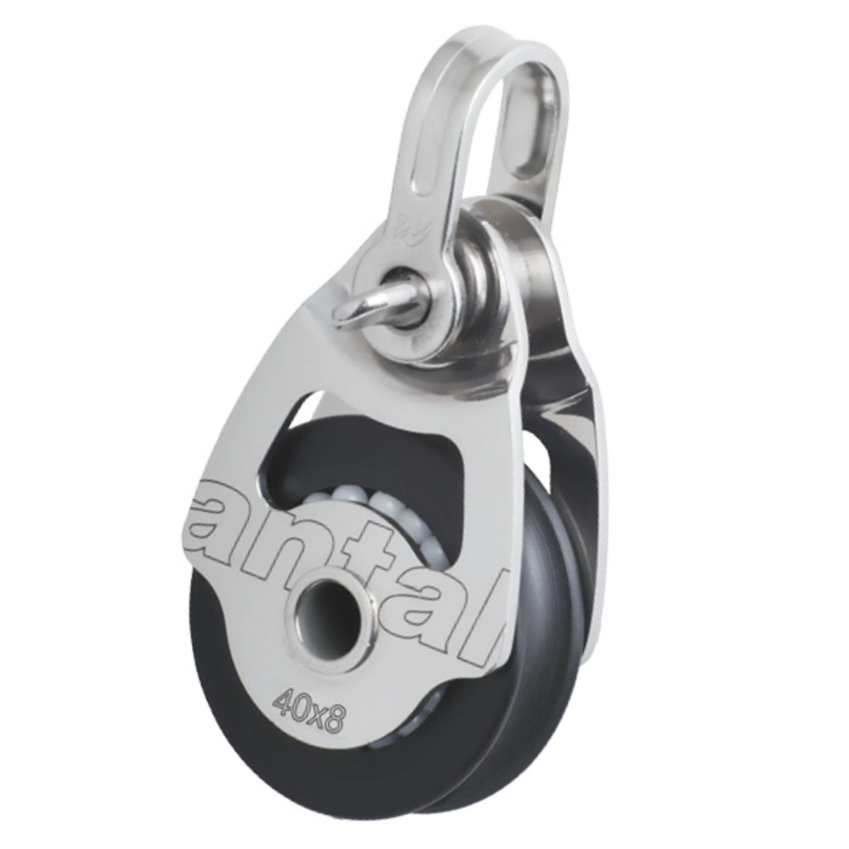 Antal Mini 40x8mm Enkelblock, Schackel