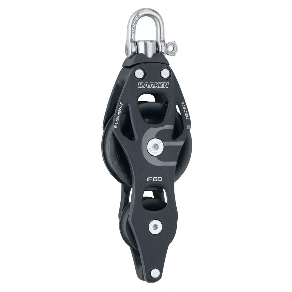 Harken Element 60 mm Fiolblock, Hunsvott