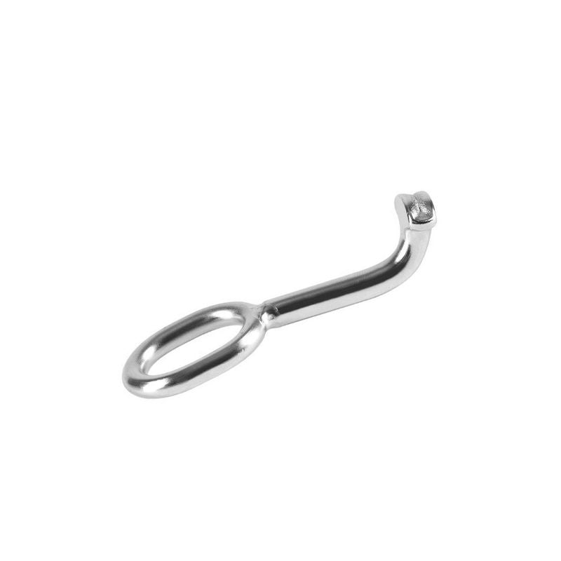 Blue Wave T-Terminal med Stor Ring, 4mm Vajer