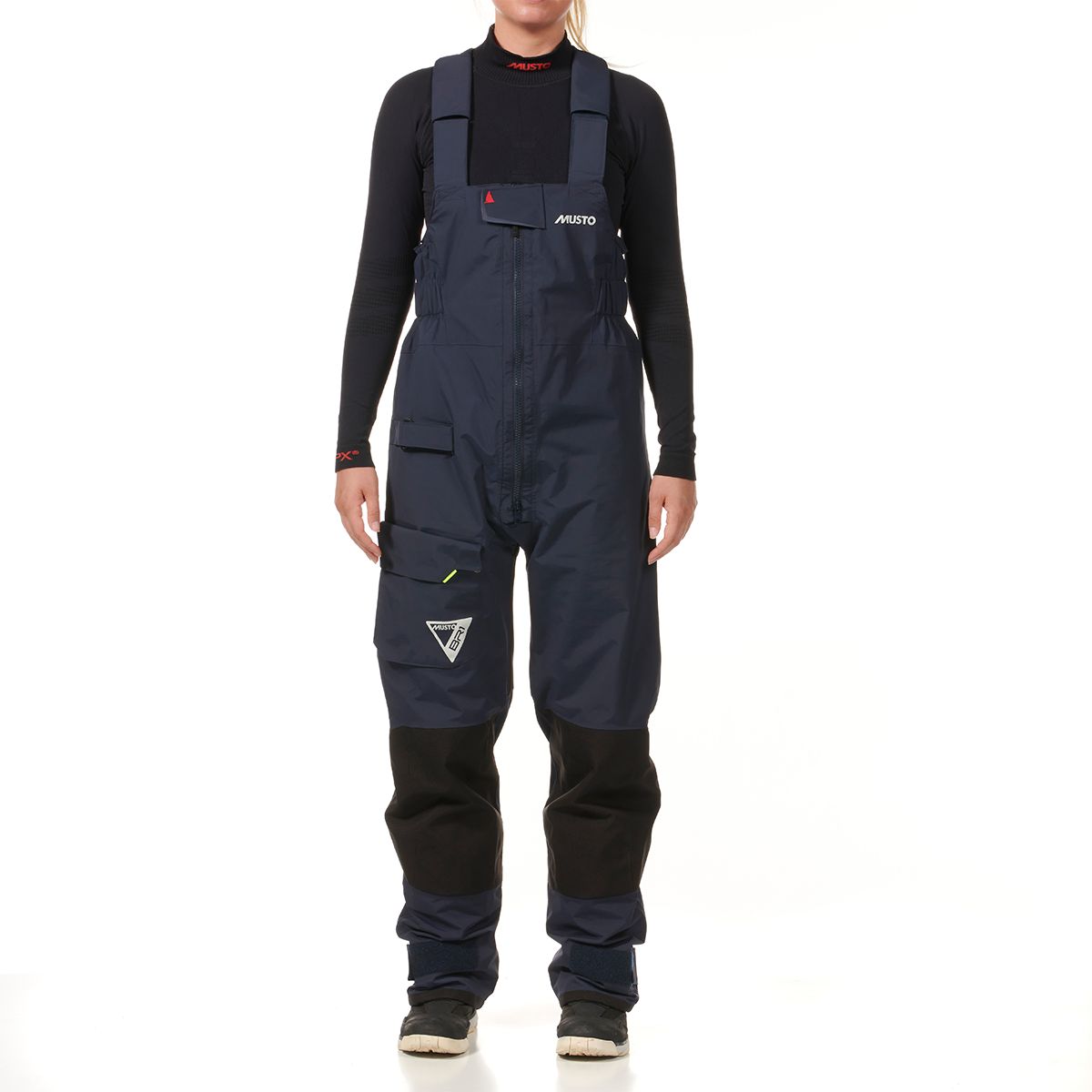 Musto BR1 Inshore Channel Hi-Fit Byxa Dam Marinblå