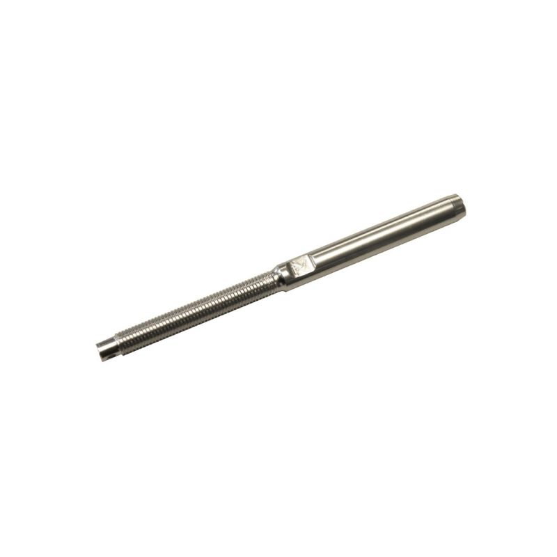 Blue Wave Terminal 1/4" Högergängad, 3mm vajer