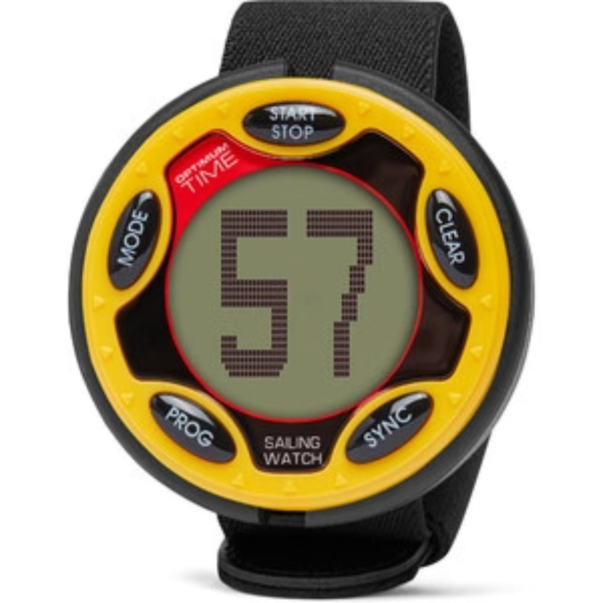Optimum Time Startklocka, Vibration, Gul