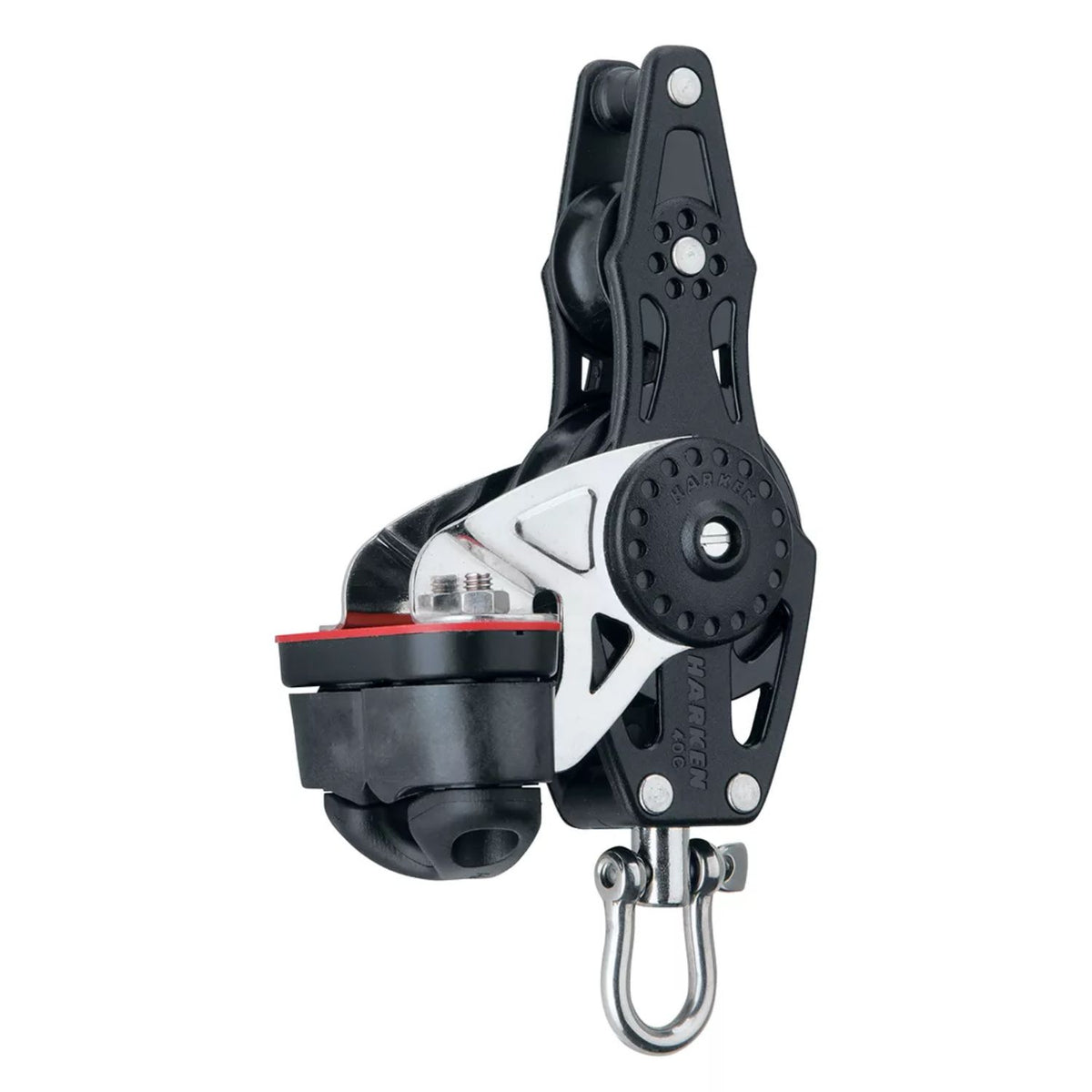 Harken 40mm Carbo Fiolblock Hunsvott, Camcleat