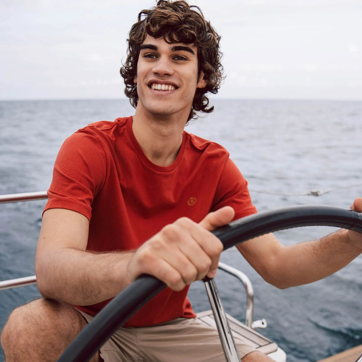 Henri Lloyd Cowes T-Shirt, Röd