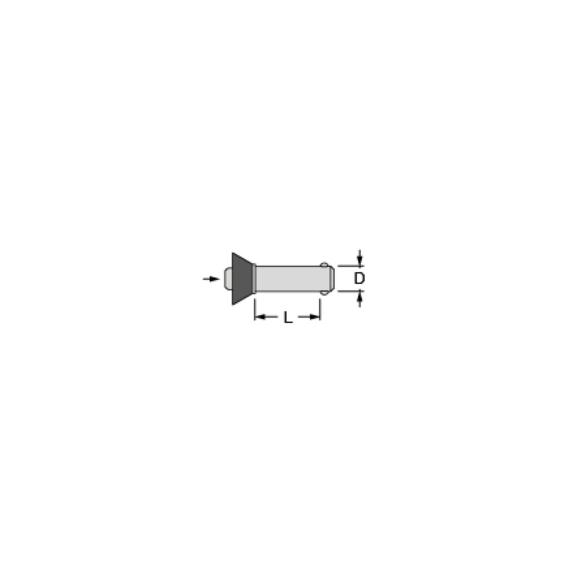Antal Fast-Release HR Push-Pin 10 mm