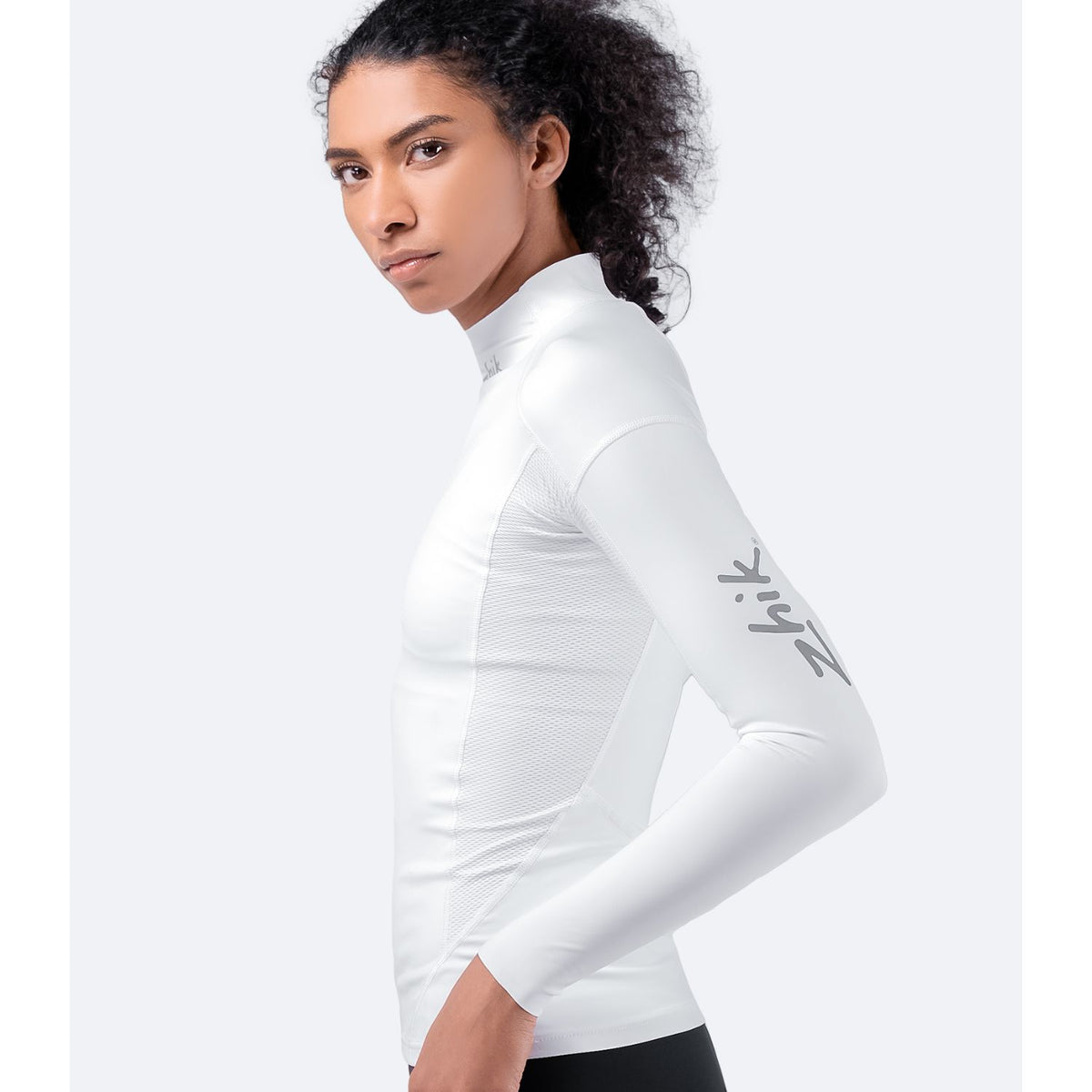 Zhik ECO Lycra Långärmad Tröja Dam, Vit