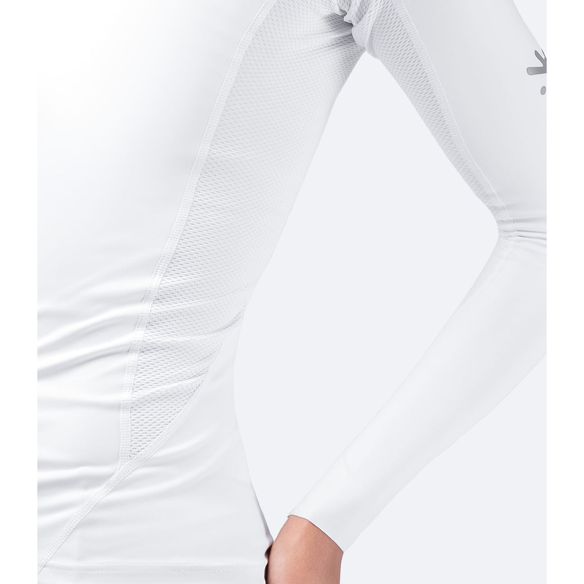 Zhik ECO Lycra Långärmad Tröja Dam, Vit