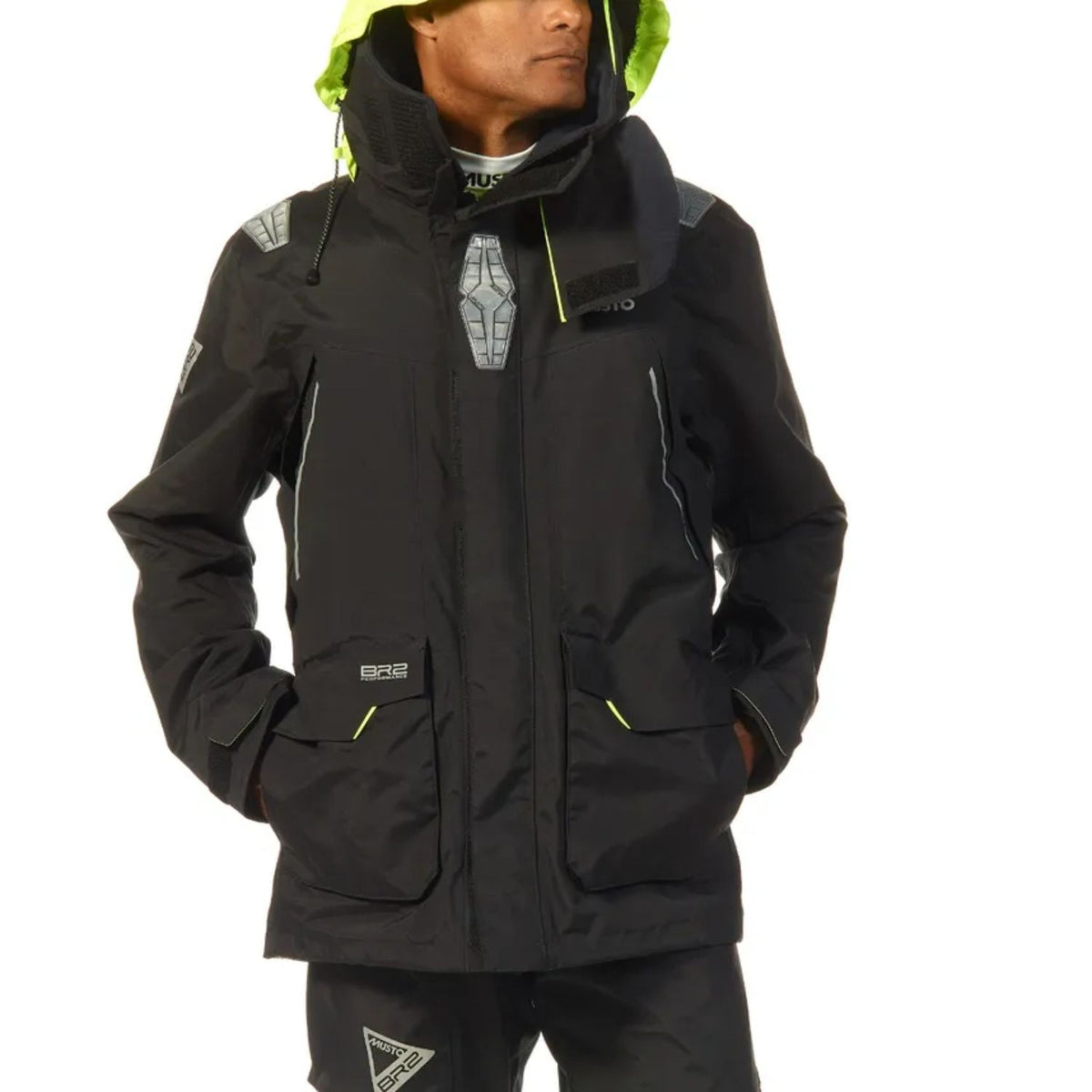 Musto BR2 Offshore Seglarjacka, Svart