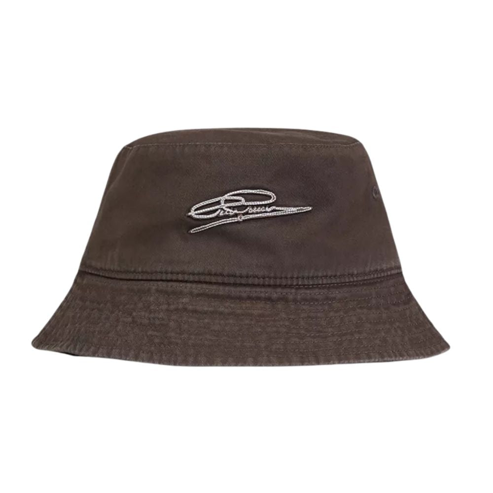 Pelle P Signature Washed Hat, Khaki Green