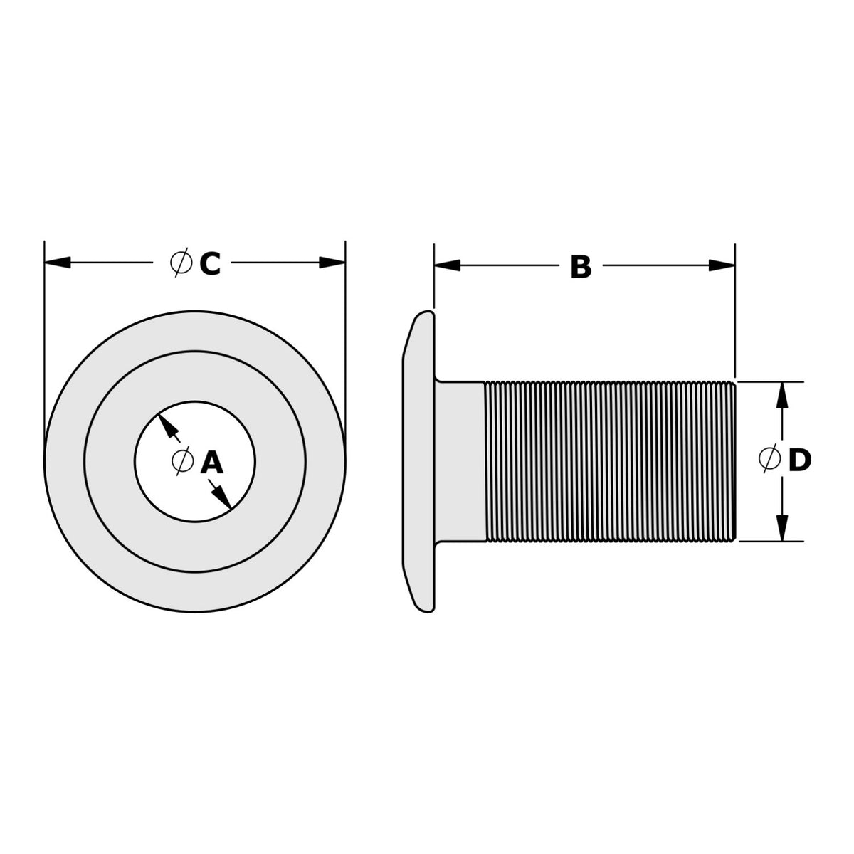 Tylaska RB12-S Genomföring 