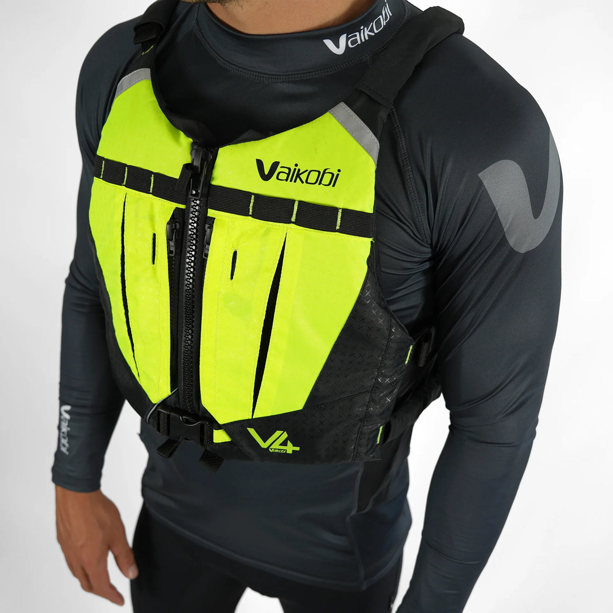 Vaikobi V4 Ocean Racing Flytväst, Neongul