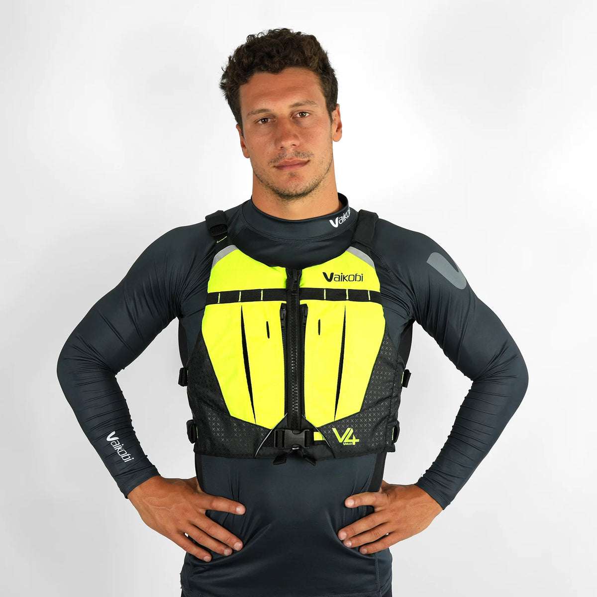 Vaikobi V4 Ocean Racing Flytväst, Neongul