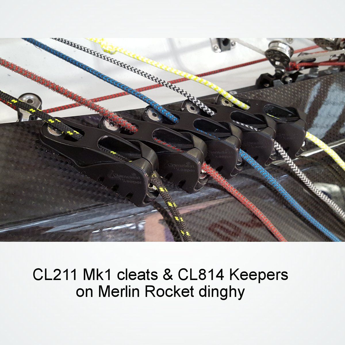 Clamcleat Racing Junior Mk1, Anodiserad