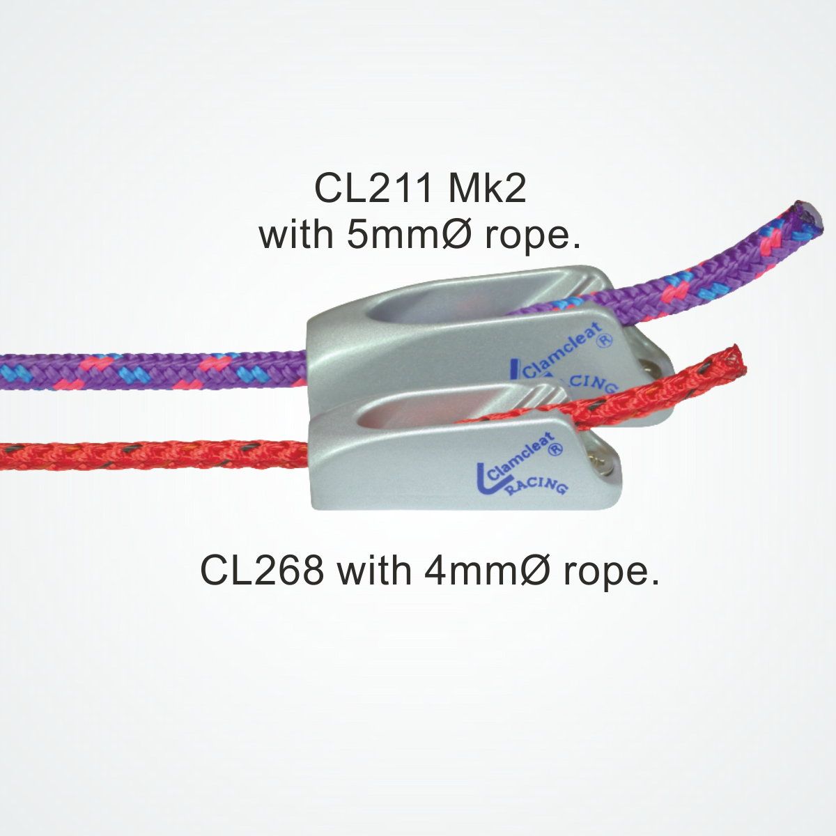 Clamcleat Racing Junior Mk2, Anodiserad