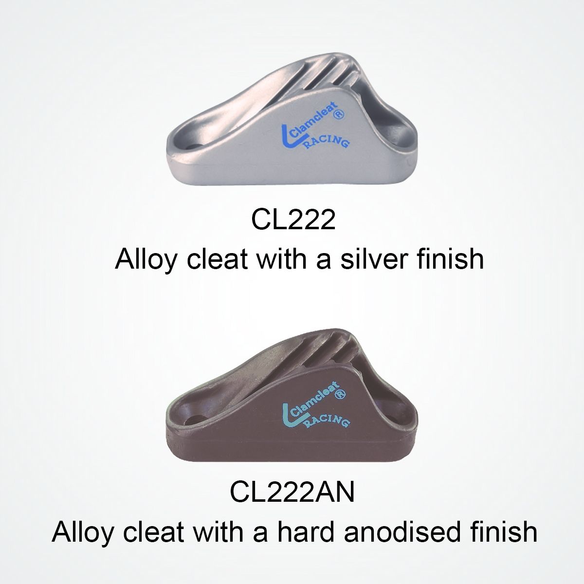 Clamcleat Racing Mini Hard Anodised