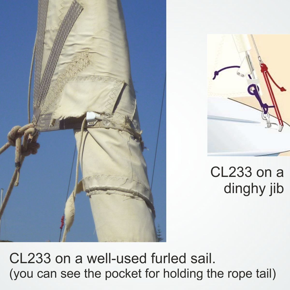 Clamcleat Segellik-cleat