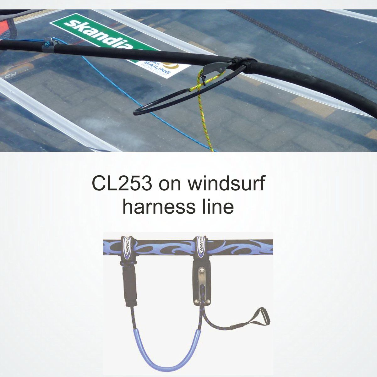 Clamcleat Trapeze & Vang Cleat, Anodiserad