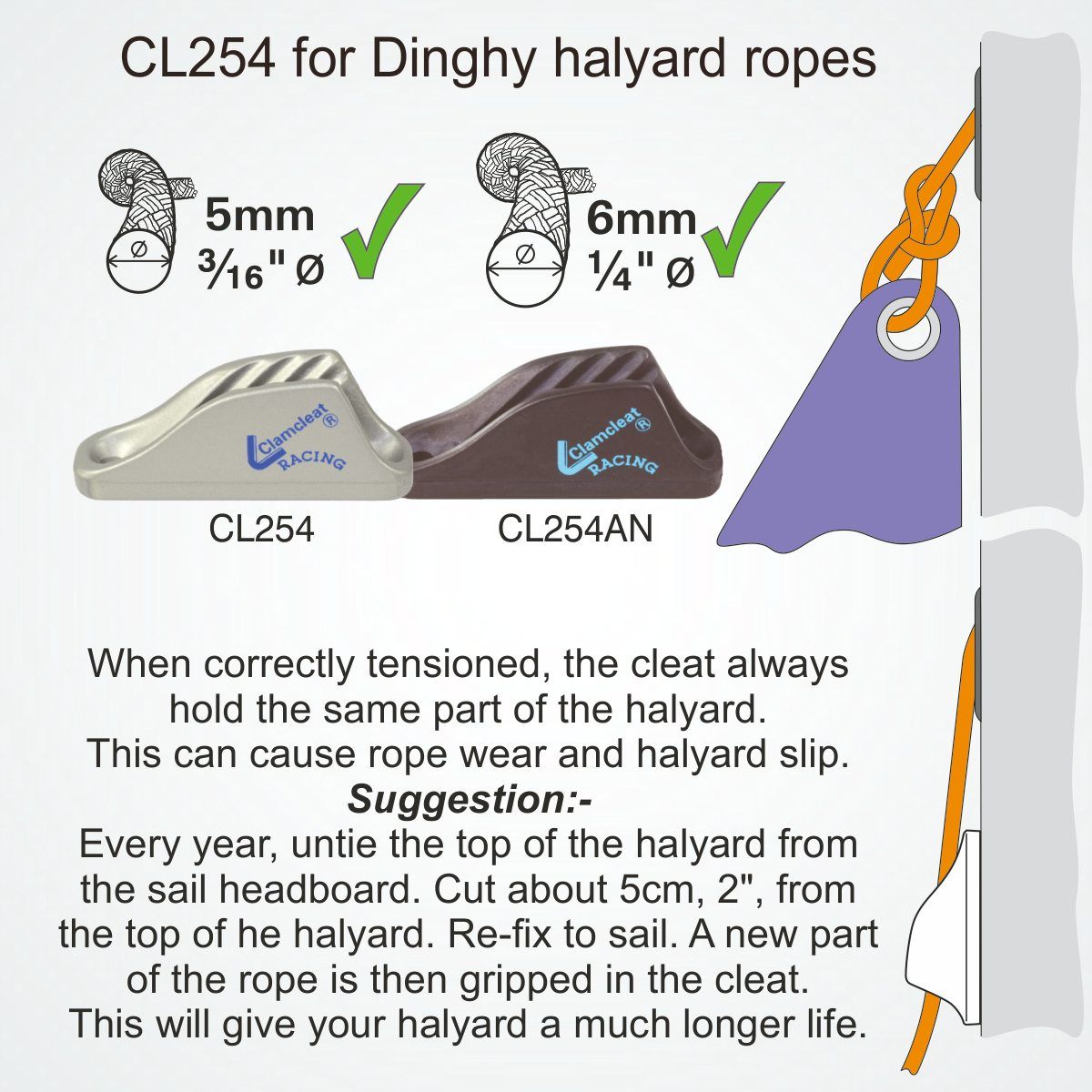 Clamcleat Racing Midi