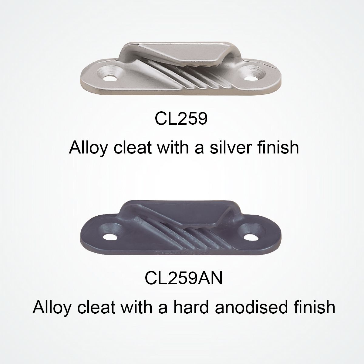 Clamcleat Racing Fine Line, Babord