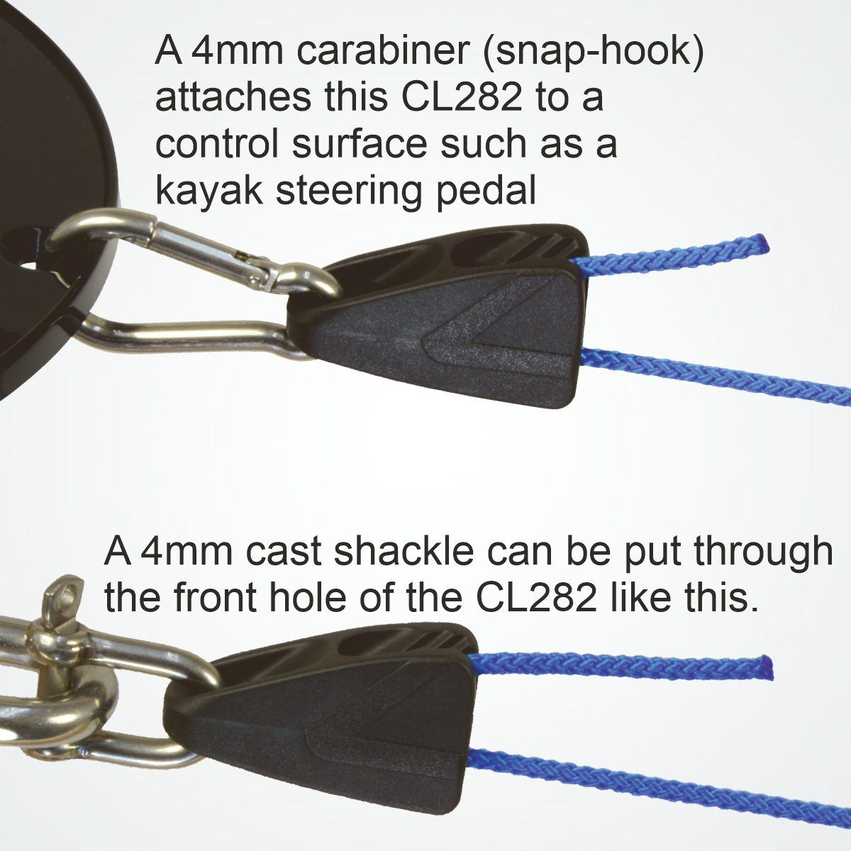 Clamcleat Micro Tie-Down Cleat