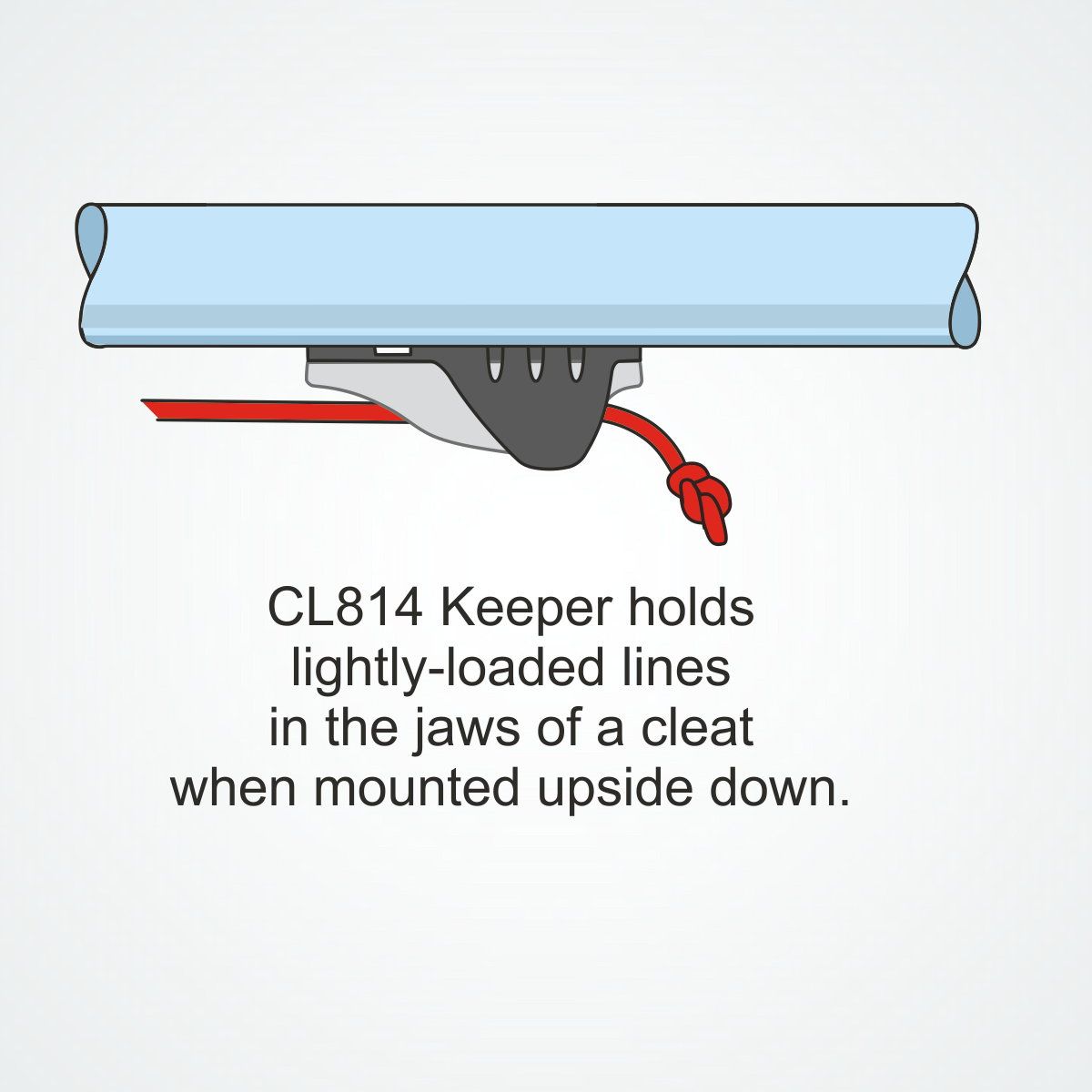 Clamcleat Linlöpare för CL211 Mk1 Junior Cleats