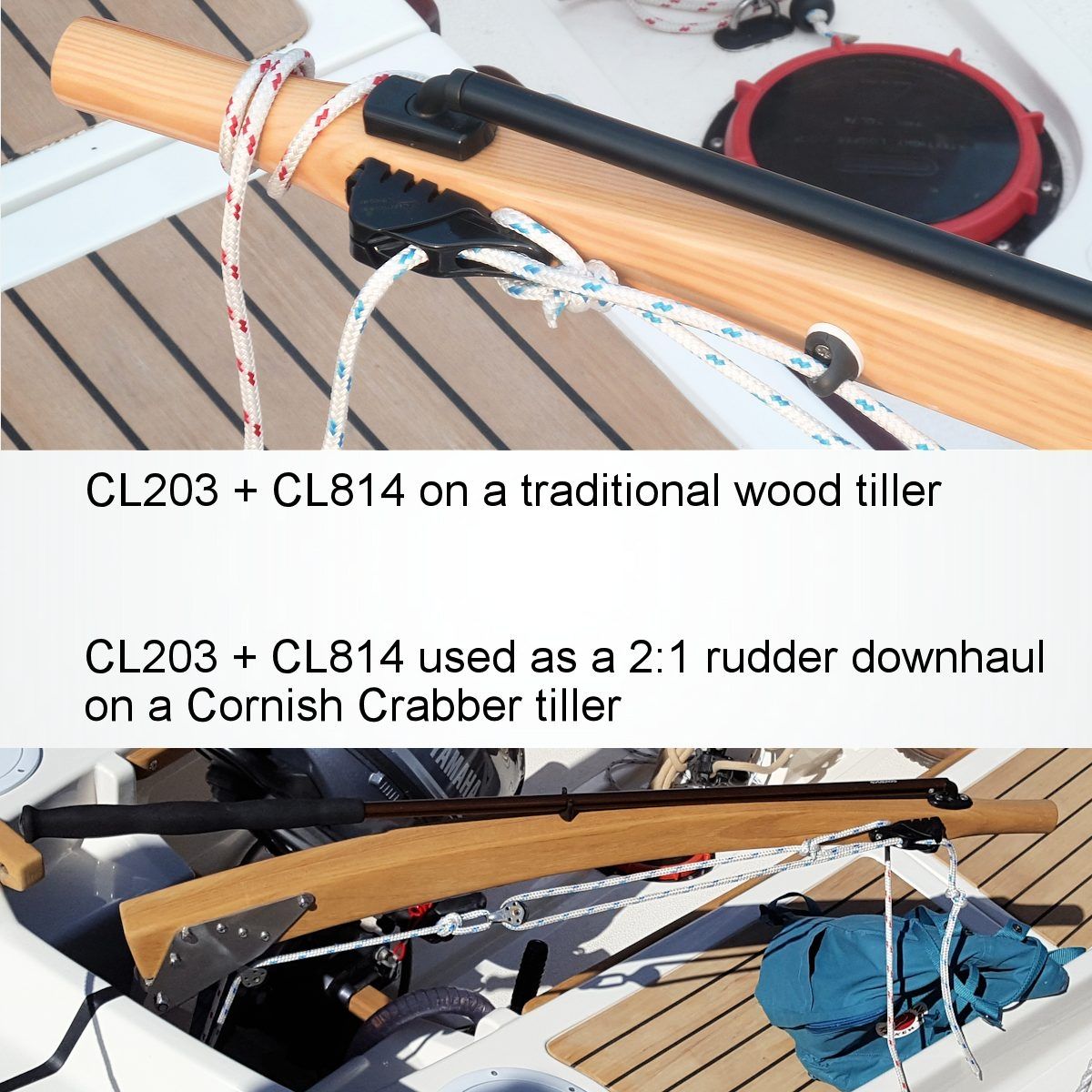 Clamcleat Linlöpare för CL211 Mk1 Junior Cleats