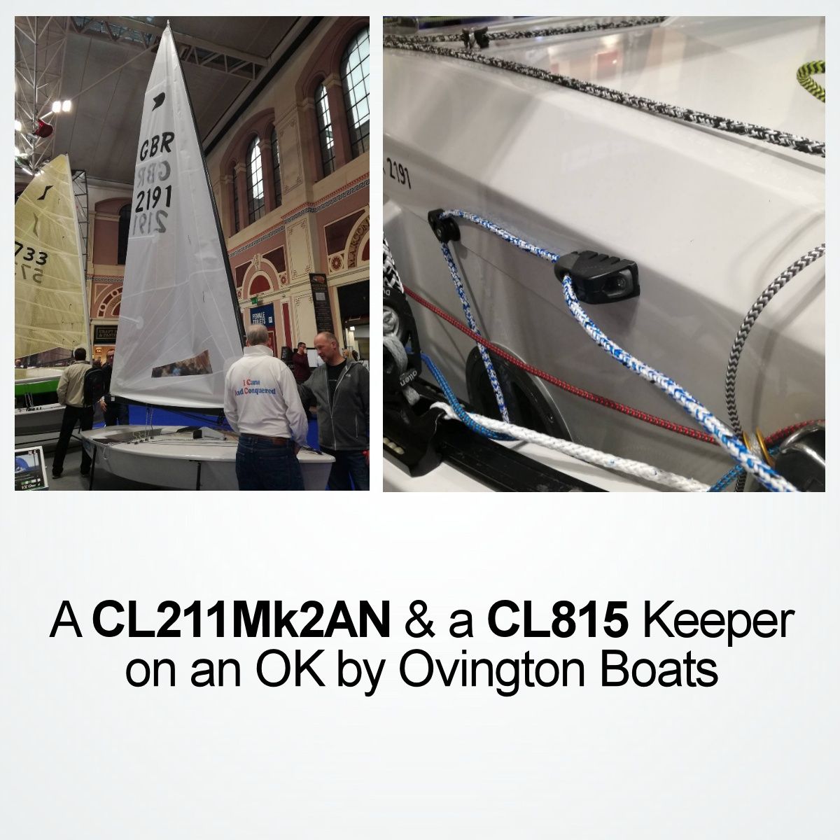 Clamcleat Racing Junior Mk2, Anodiserad