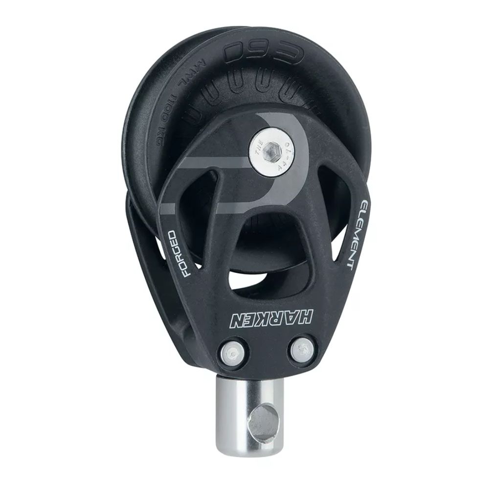 Harken Element 60 mm Enkelblock, Mastbasmontering