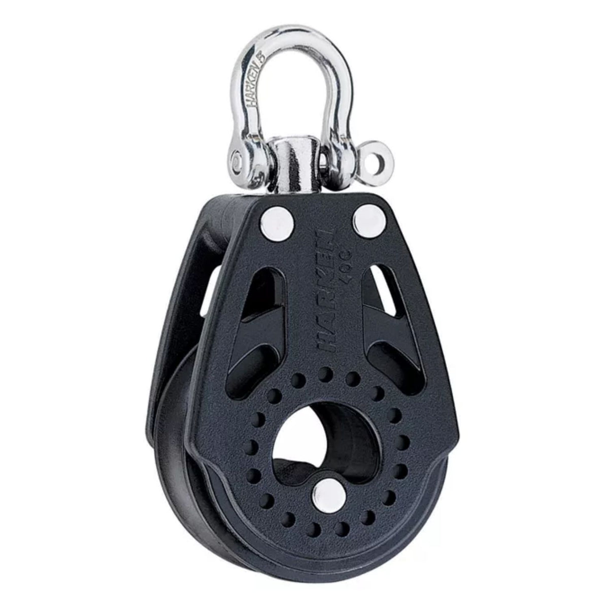 Harken 40mm Carbo Enkelblock, Svirvlande