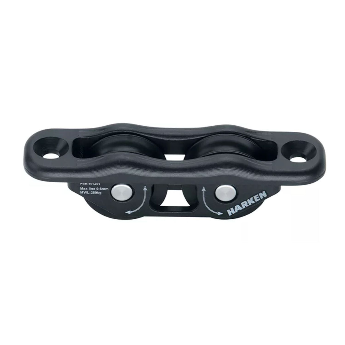Harken 30mm Protexit Genomföringsblock Dubbel
