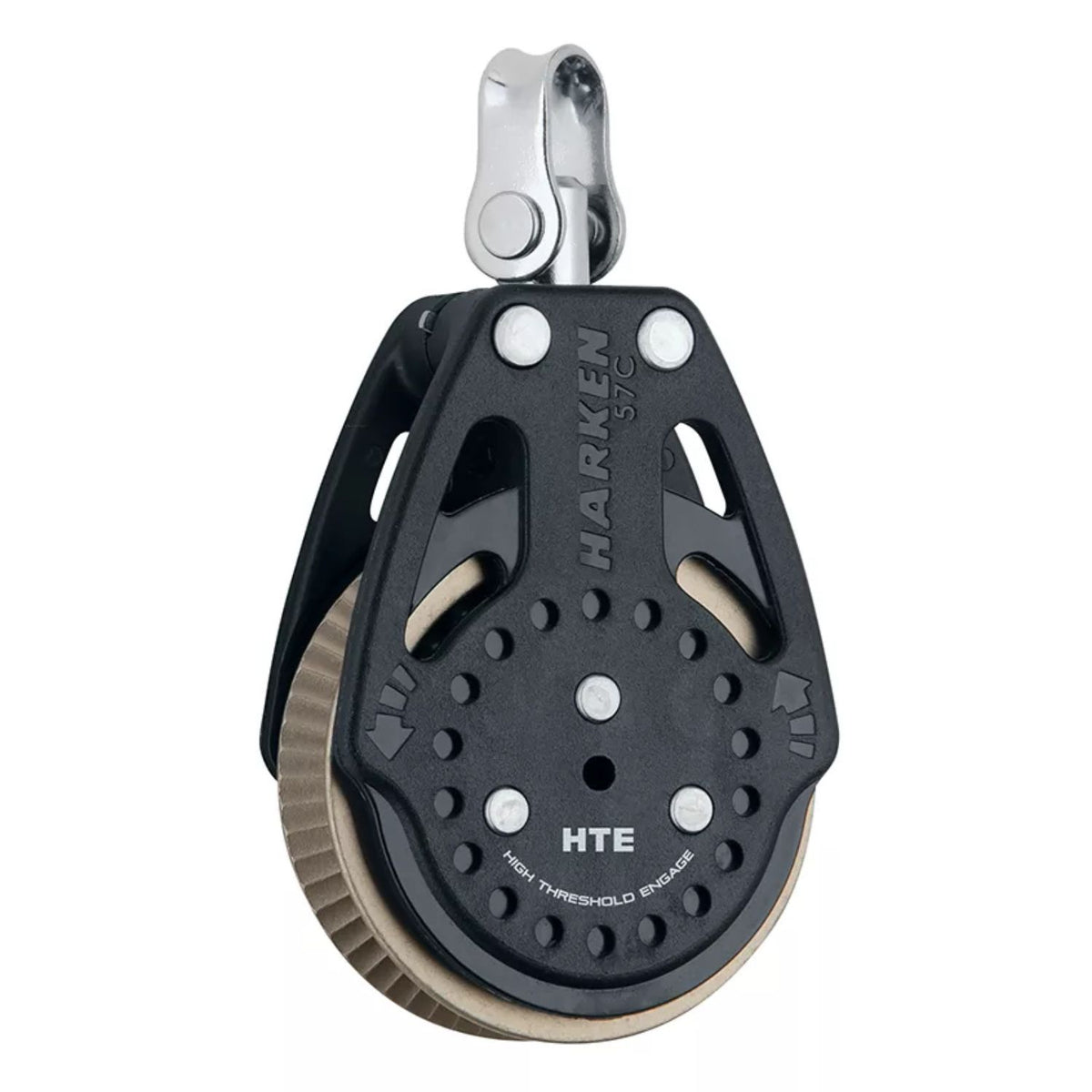 Harken 57mm Carbo Ratchamatic Block HTE - 1.5 x Grip