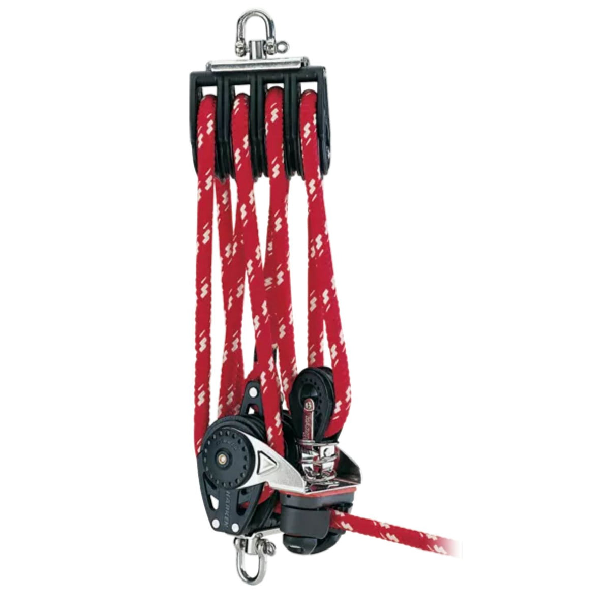 Harken 57mm Carbo Ratchamatic Trippelblock, Hunsvott Camcleat 40mm block