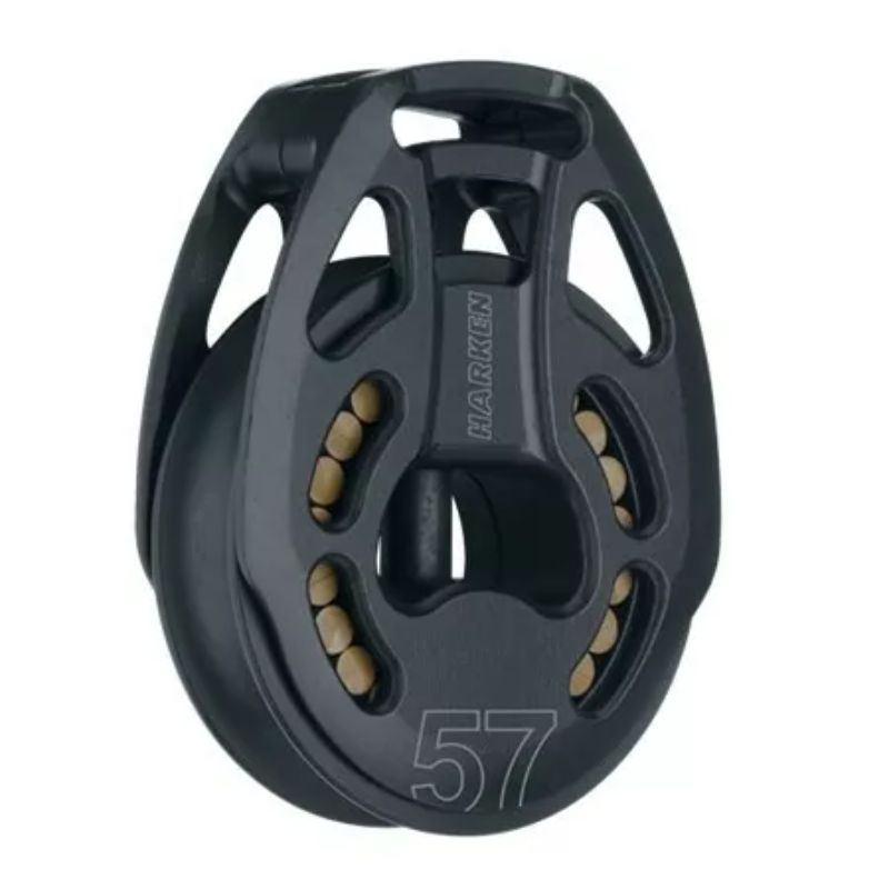 Harken 57 mm Black Magic Block Enkel Loop