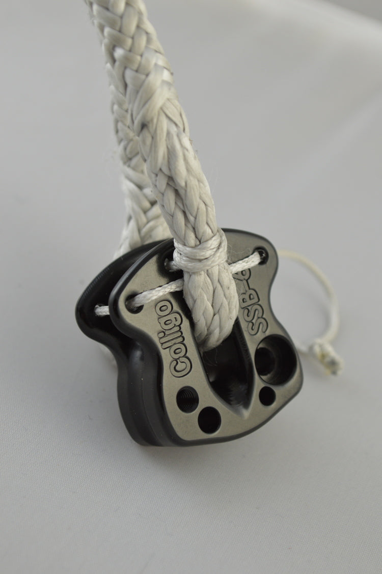 Colligo Stackable Static Lashing Block, 6mm tamp