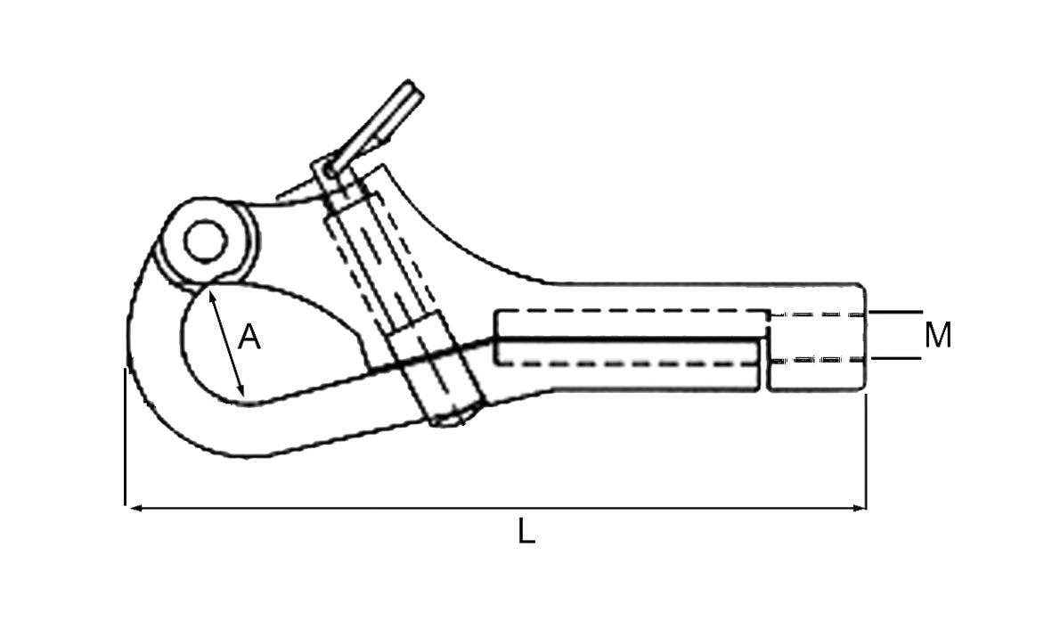 Pelican Hook M8
