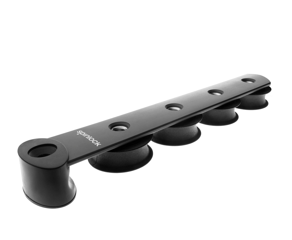 Spinlock Asymetiska däcksblock 38mm, 4 trissor