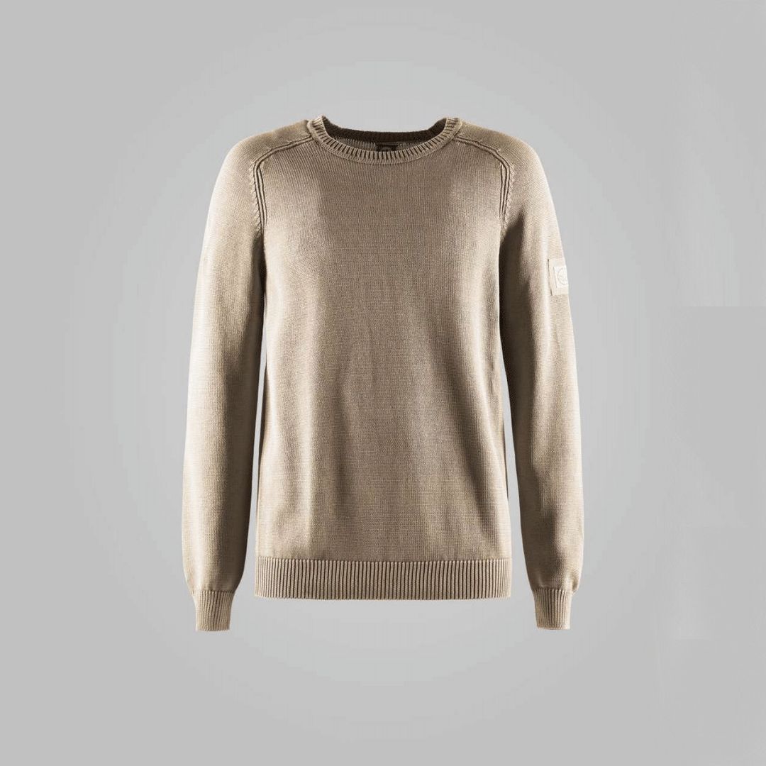 Murphy & Nye Harbor Stickad Tröja, Beige