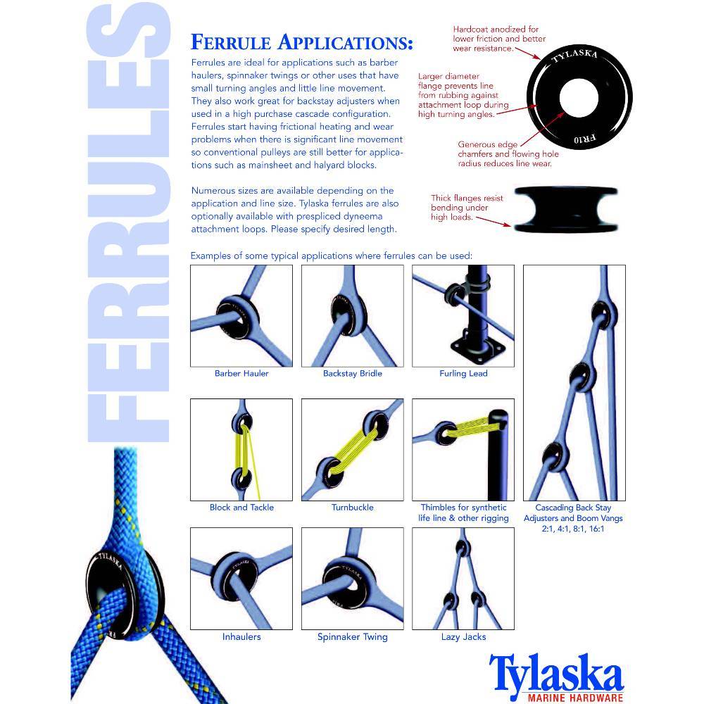 Tylaska FR14 14mm Low Friction Ring