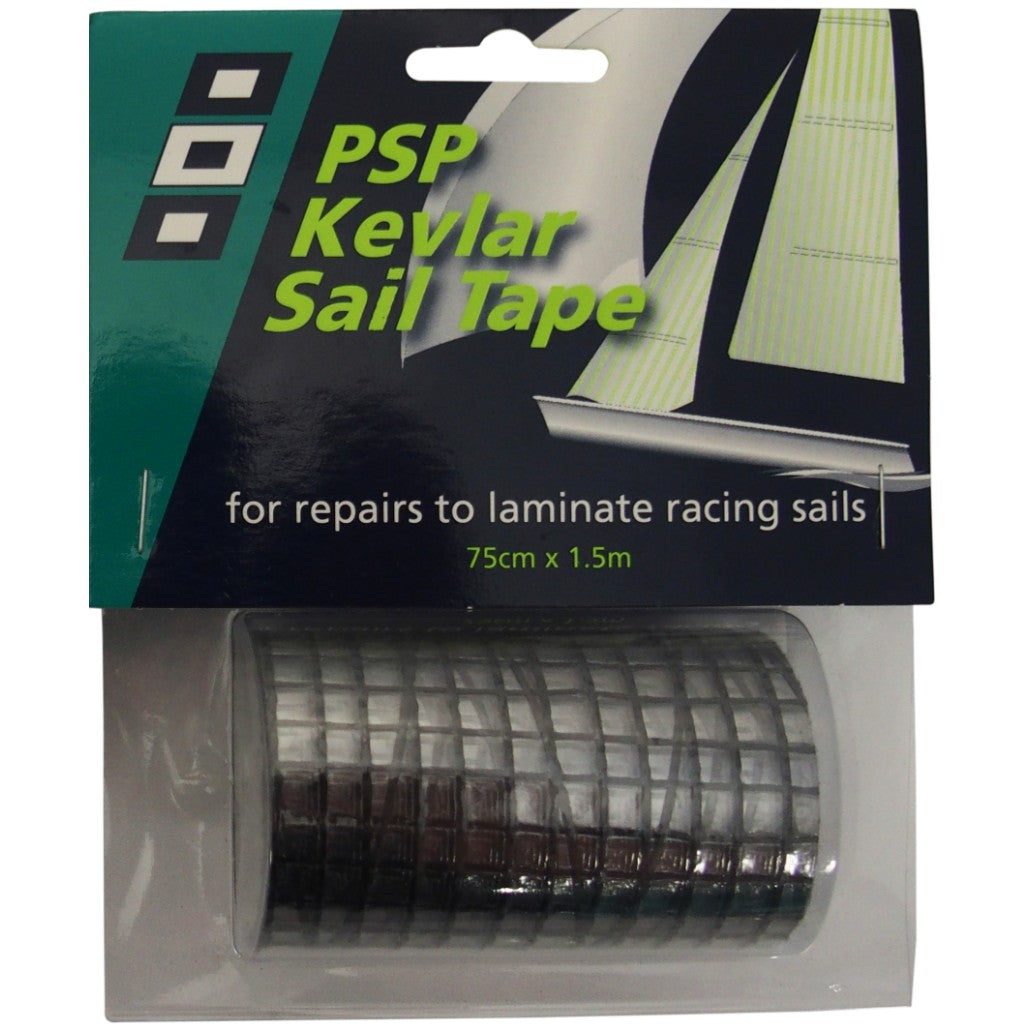 PSP Kevlartejp Svart 75mm x 1.5m