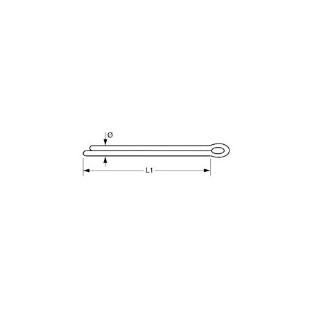 Saxsprint 2.5mm x 32mm, 5-pack